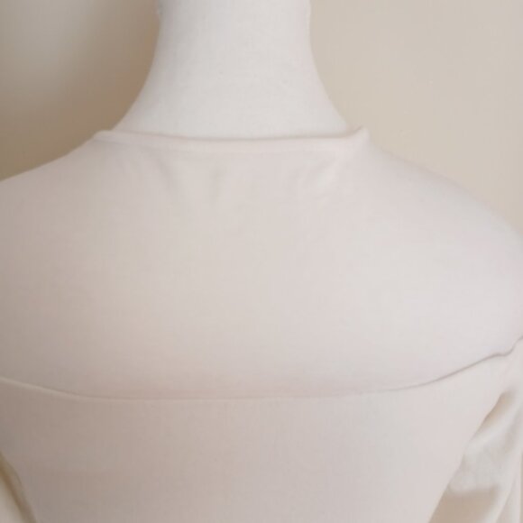 OGL Tencel Wool Blend Sheer Shoulder Thermal Brami Top Size Medium - Picture 4 of 7